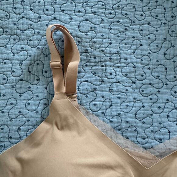 HONEYLOVE Crossover Bra In Beige Size L comfort adjustable casual - Picture 3 of 7